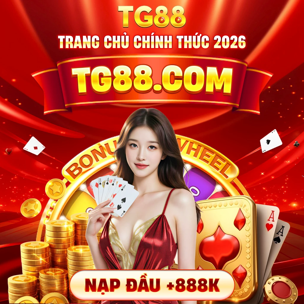 Banner mobile TG88 chính thức 2026 với giao diện tối ưu cho điện thoại